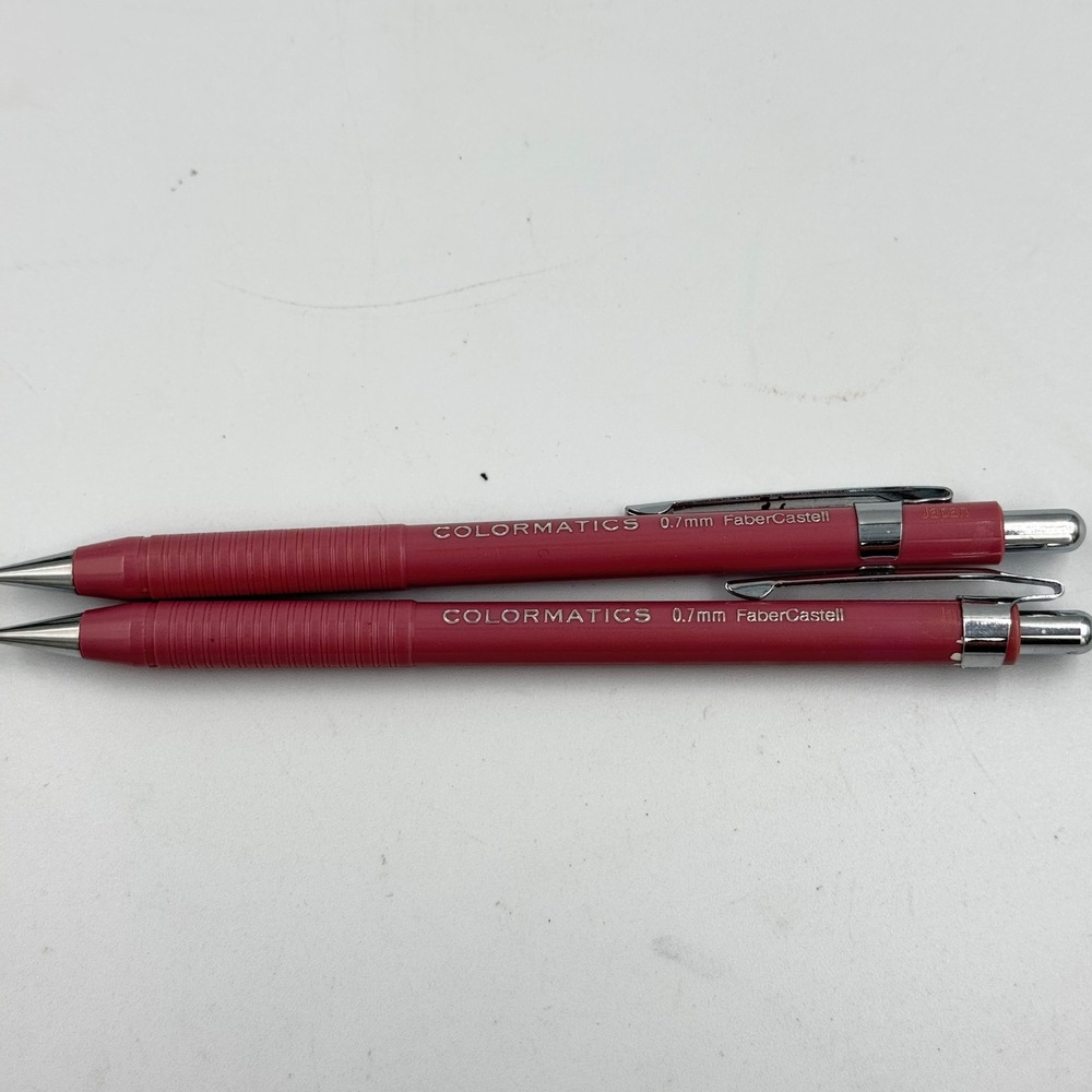Faber-Castell Colormatics Mechanical Pencil Dusty Pink 0.7mm Japan Set of 2